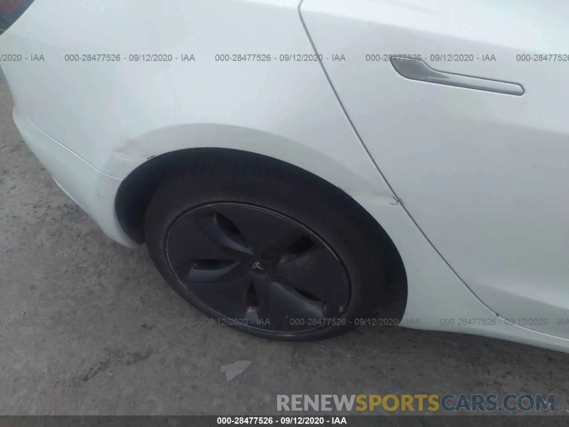 6 Photograph of a damaged car 5YJ3E1EB2KF510630 TESLA MODEL 3 2019