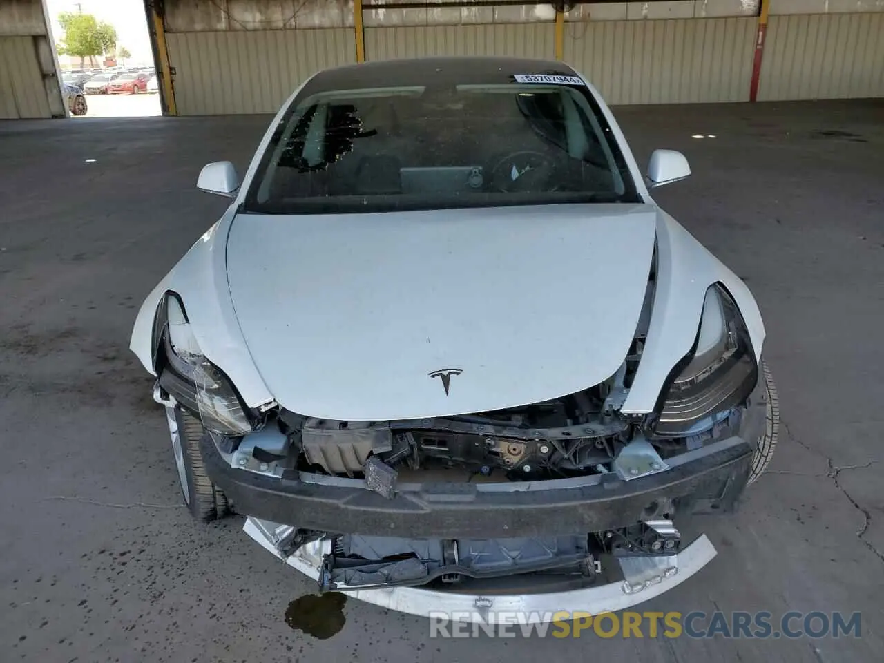 5 Photograph of a damaged car 5YJ3E1EB2KF512667 TESLA MODEL 3 2019