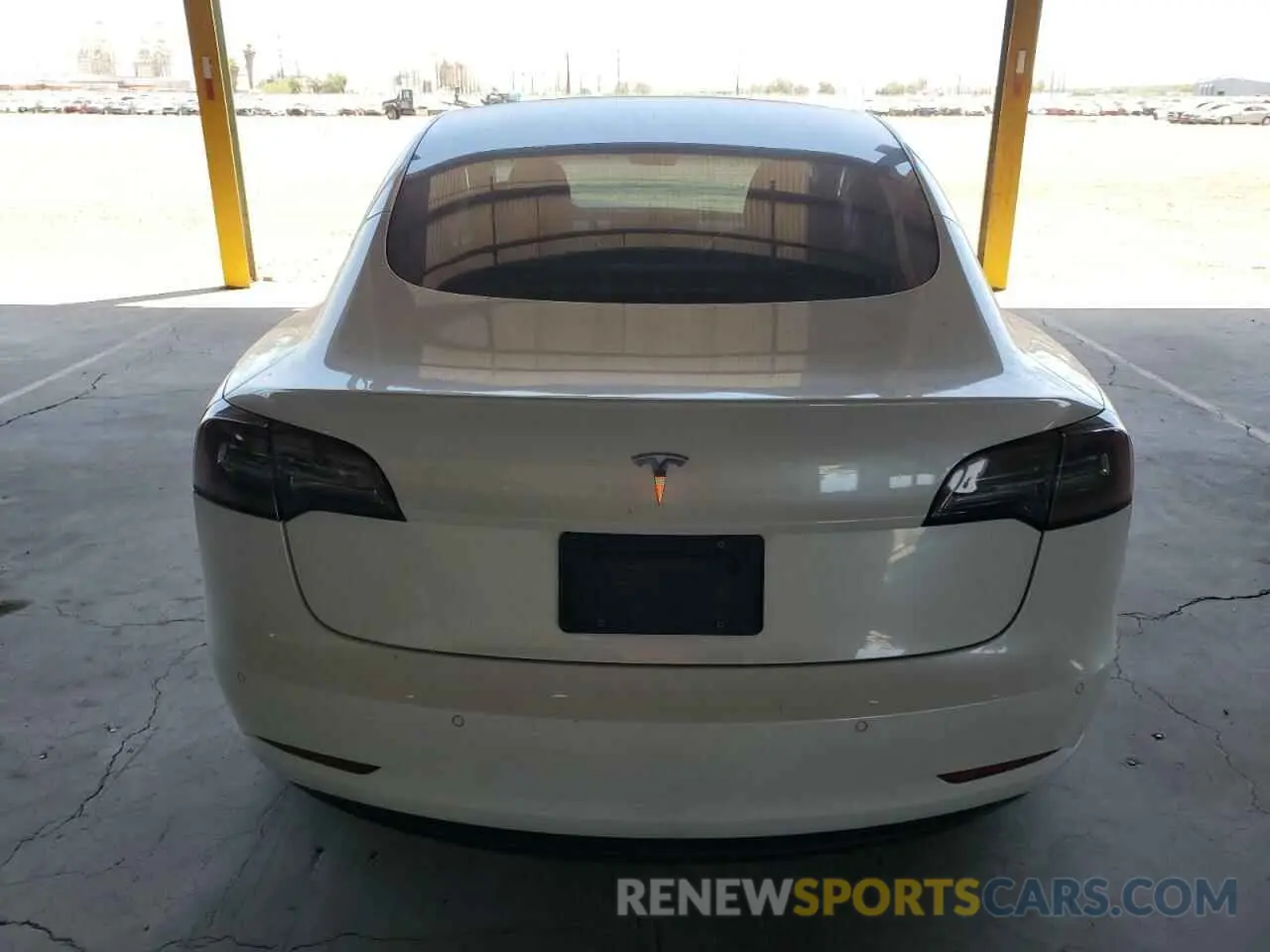 6 Photograph of a damaged car 5YJ3E1EB2KF512667 TESLA MODEL 3 2019