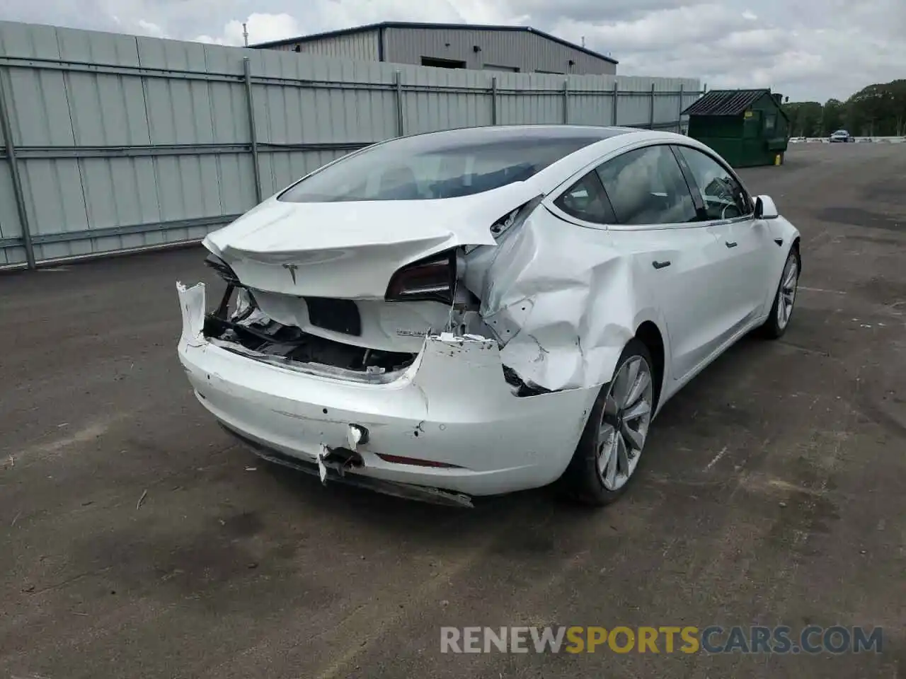 9 Photograph of a damaged car 5YJ3E1EB2KF530327 TESLA MODEL 3 2019