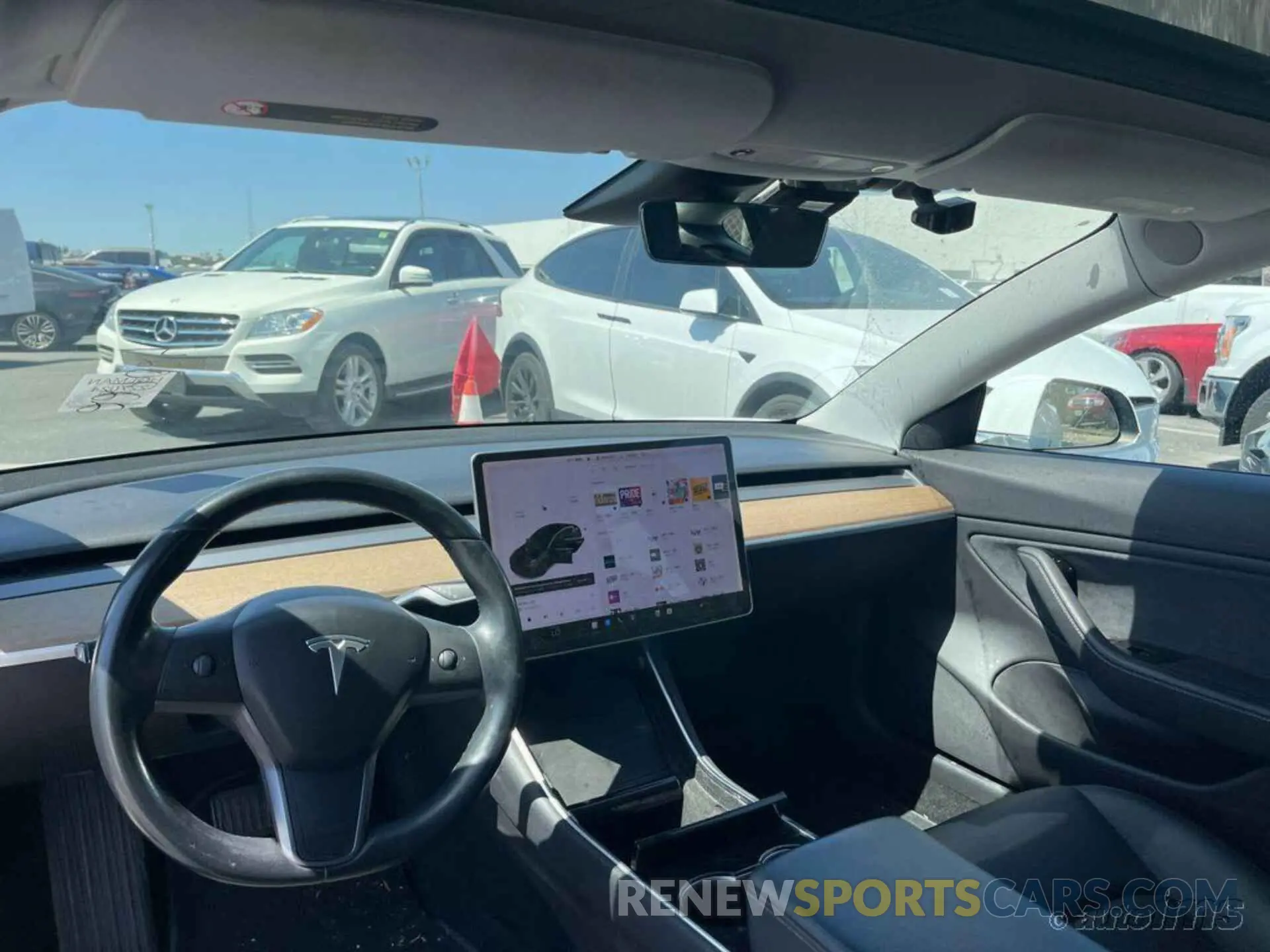 12 Photograph of a damaged car 5YJ3E1EB3KF193456 TESLA MODEL 3 2019