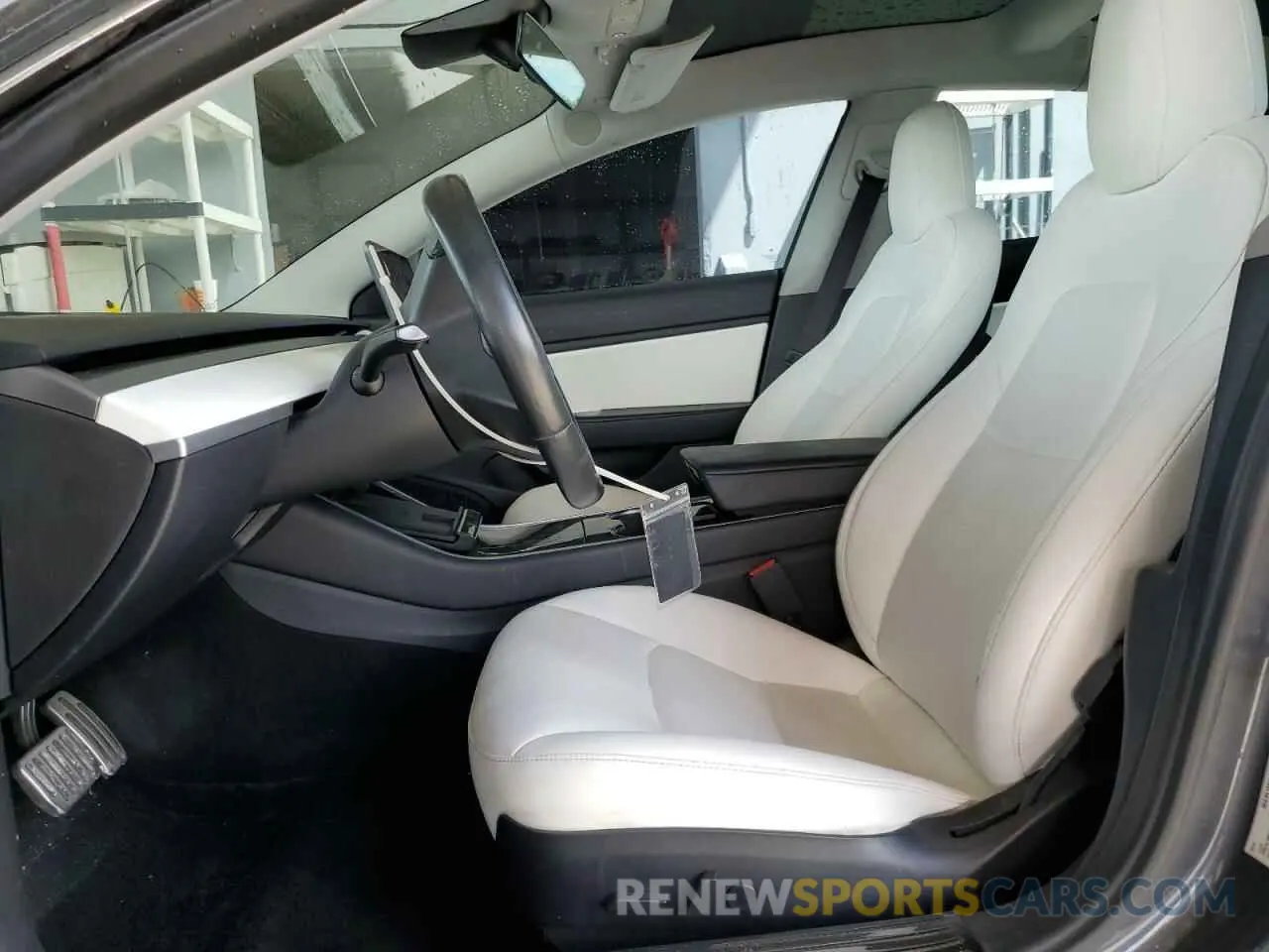 7 Photograph of a damaged car 5YJ3E1EB3KF195045 TESLA MODEL 3 2019
