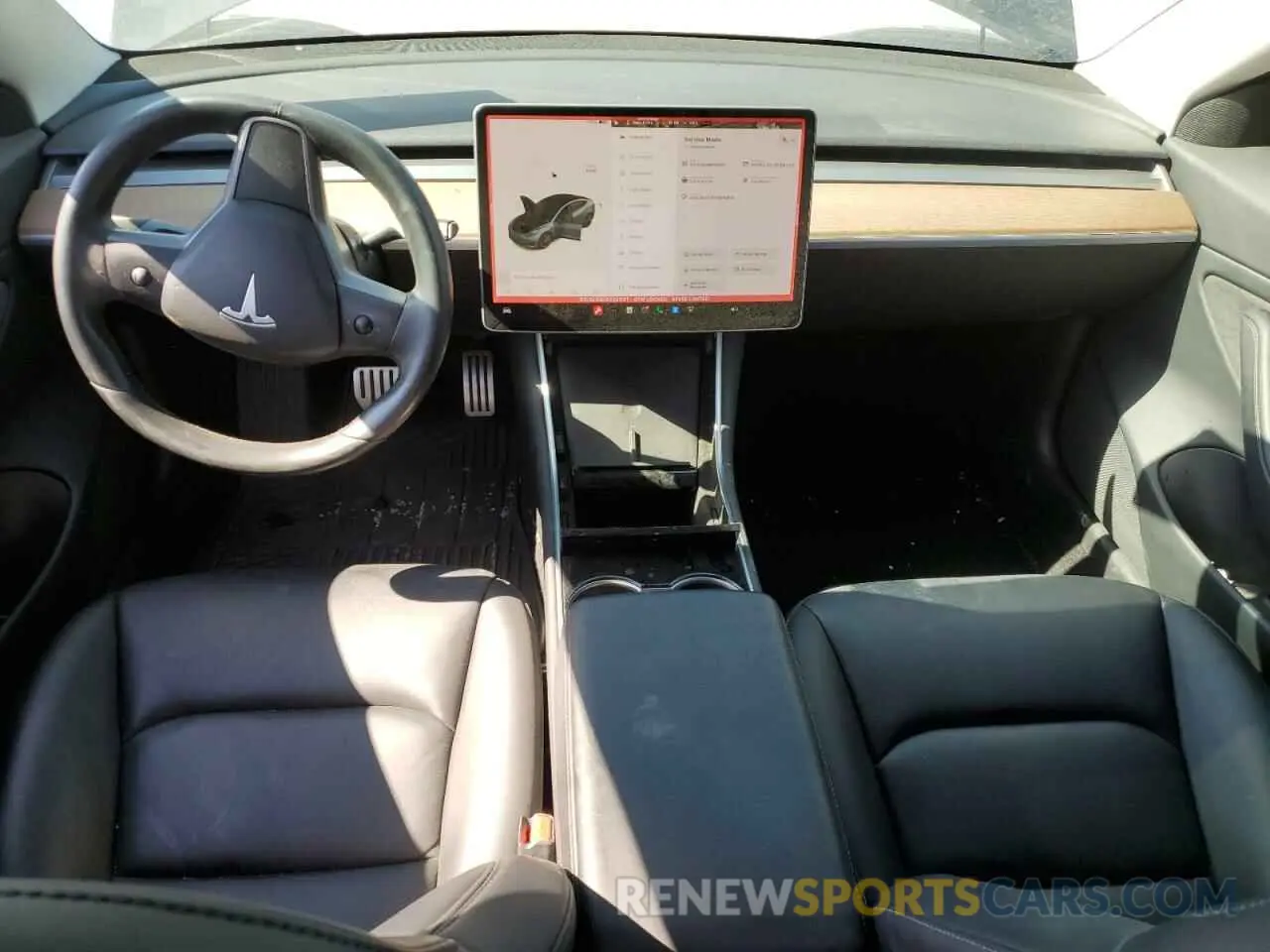 8 Photograph of a damaged car 5YJ3E1EB3KF231137 TESLA MODEL 3 2019