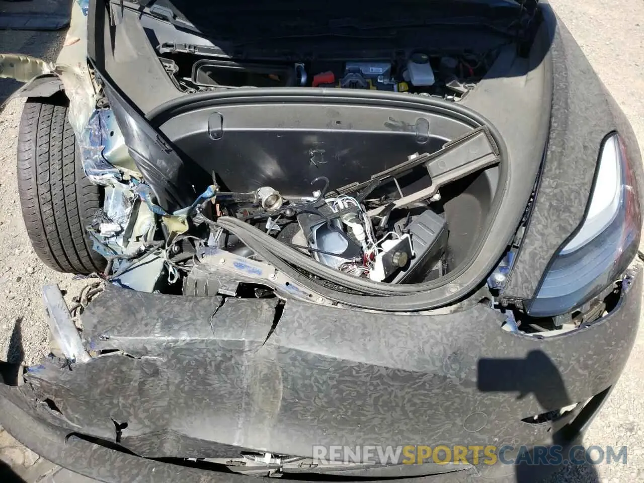 7 Photograph of a damaged car 5YJ3E1EB3KF364934 TESLA MODEL 3 2019