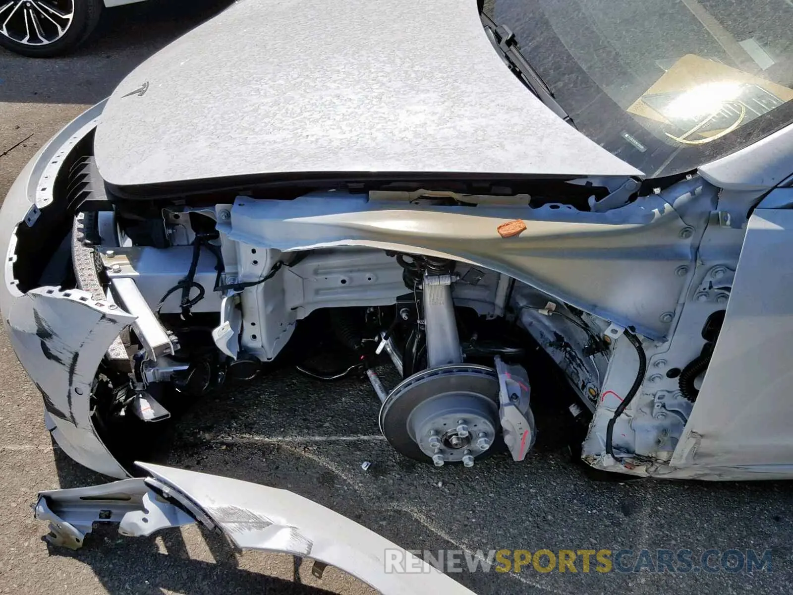 9 Photograph of a damaged car 5YJ3E1EB3KF365128 TESLA MODEL 3 2019
