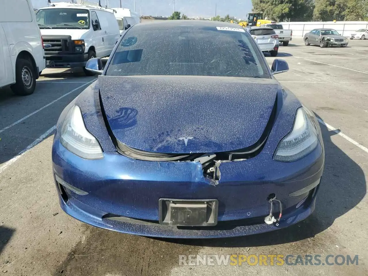 5 Photograph of a damaged car 5YJ3E1EB3KF365601 TESLA MODEL 3 2019