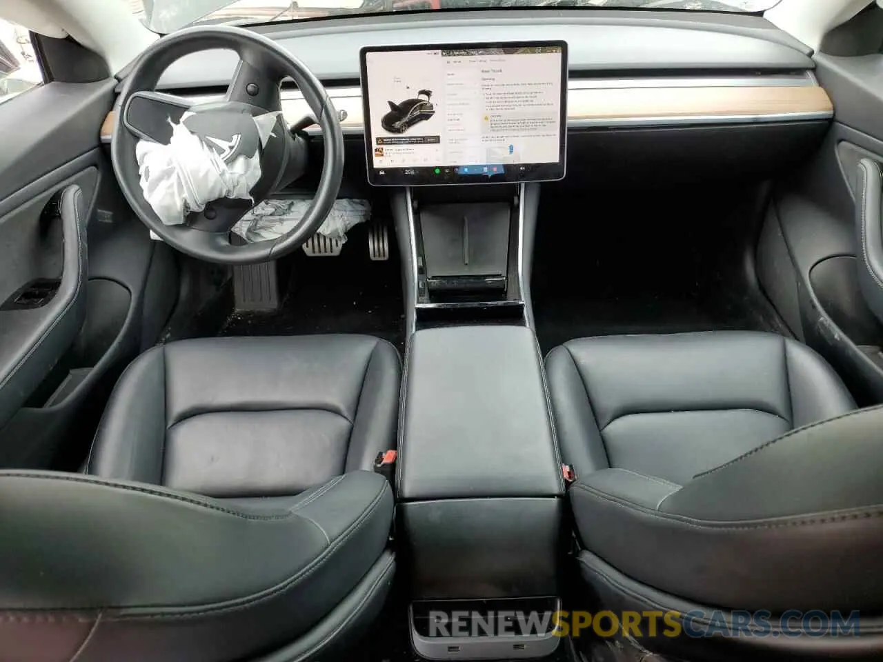 8 Photograph of a damaged car 5YJ3E1EB3KF367980 TESLA MODEL 3 2019