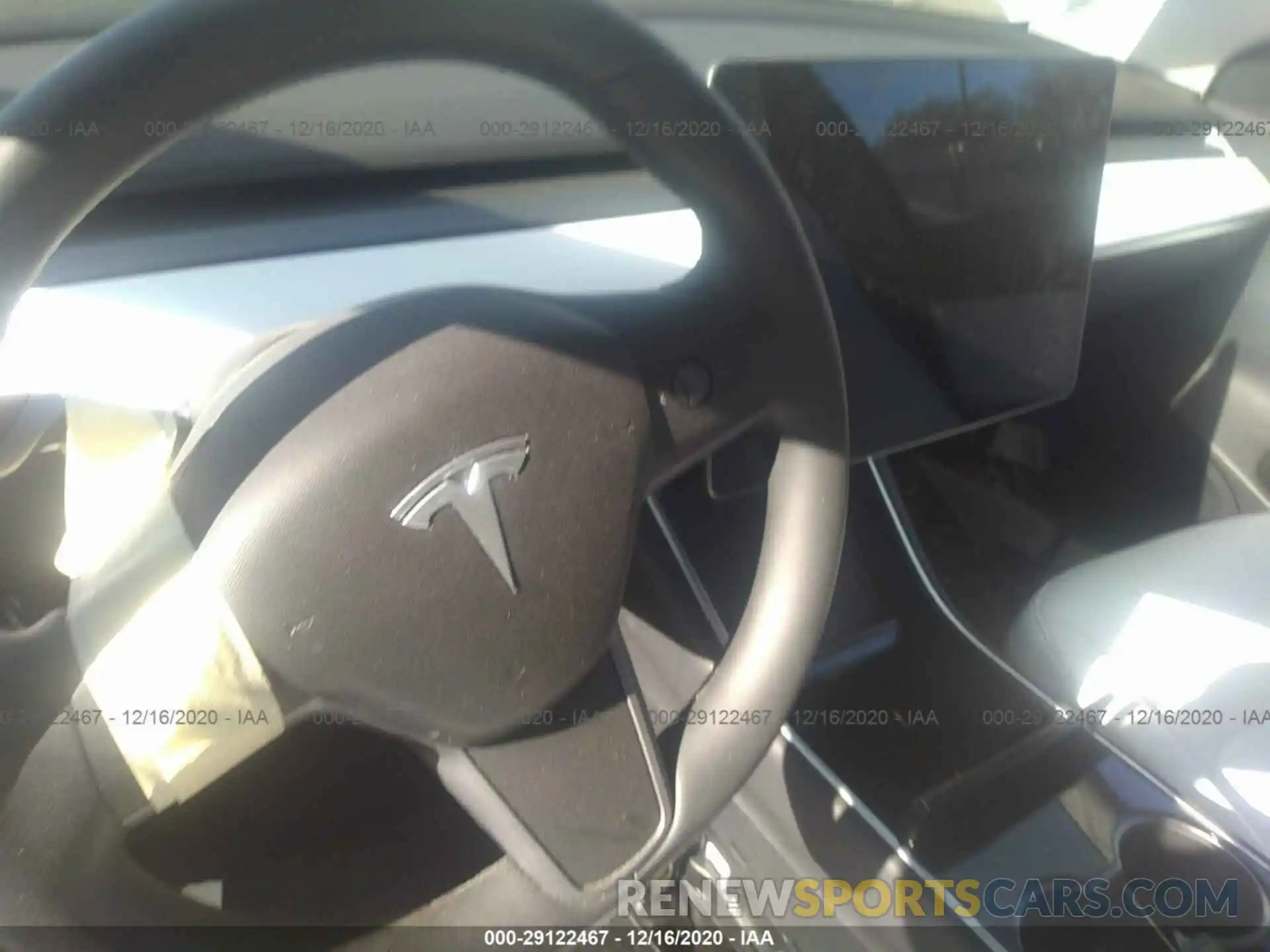 7 Photograph of a damaged car 5YJ3E1EB3KF393639 TESLA MODEL 3 2019