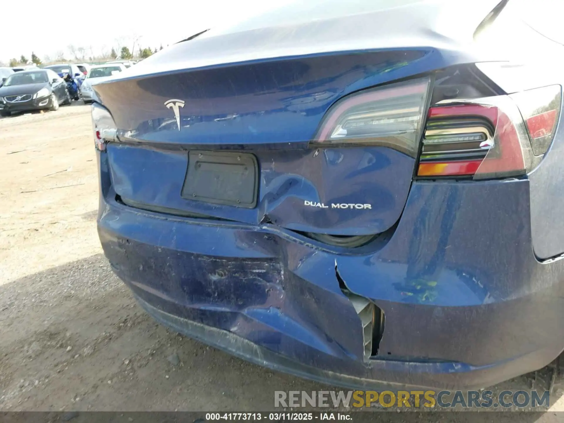 6 Photograph of a damaged car 5YJ3E1EB3KF408270 TESLA MODEL 3 2019