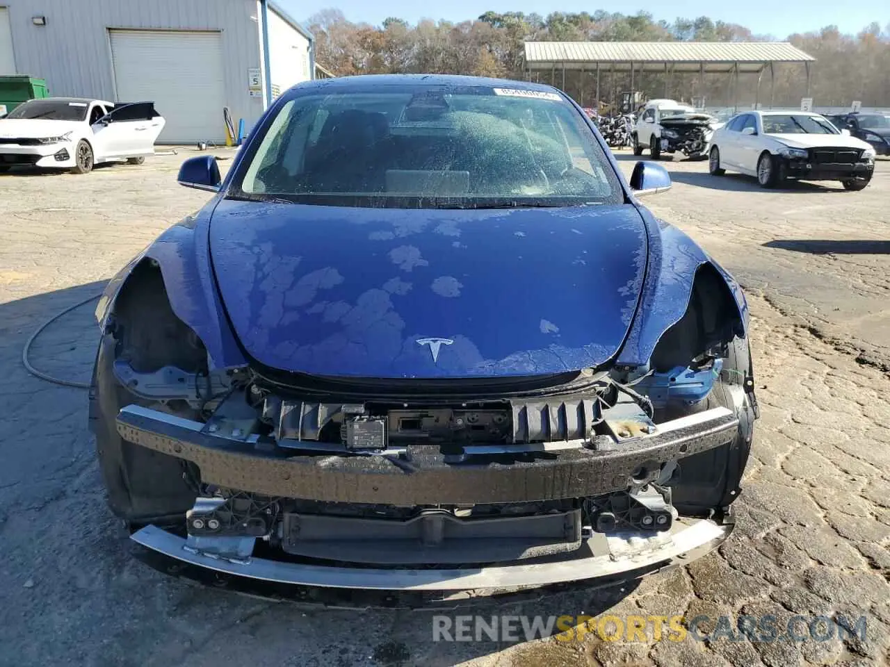 5 Photograph of a damaged car 5YJ3E1EB3KF423142 TESLA MODEL 3 2019