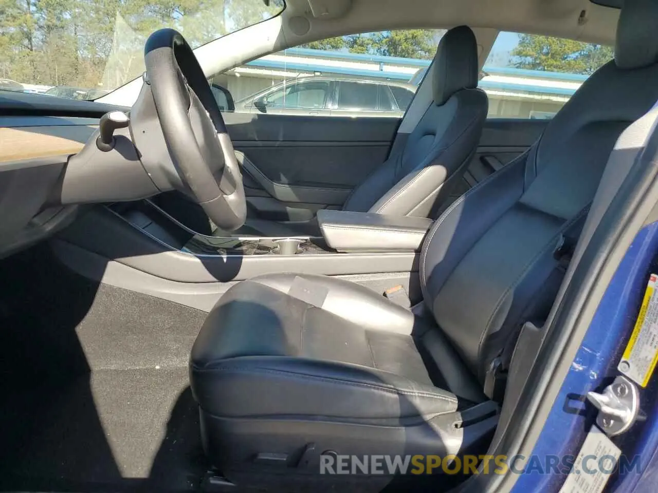 7 Photograph of a damaged car 5YJ3E1EB3KF423142 TESLA MODEL 3 2019