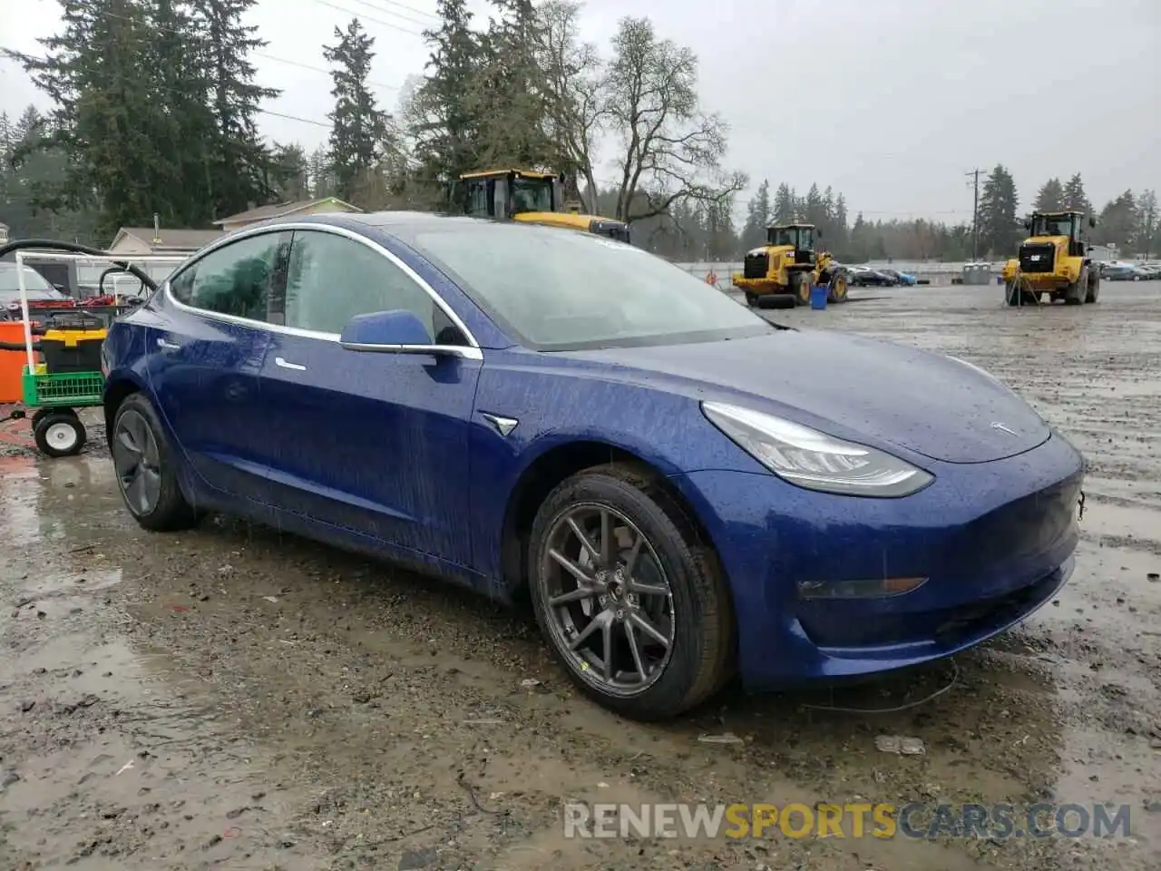 4 Photograph of a damaged car 5YJ3E1EB3KF433198 TESLA MODEL 3 2019