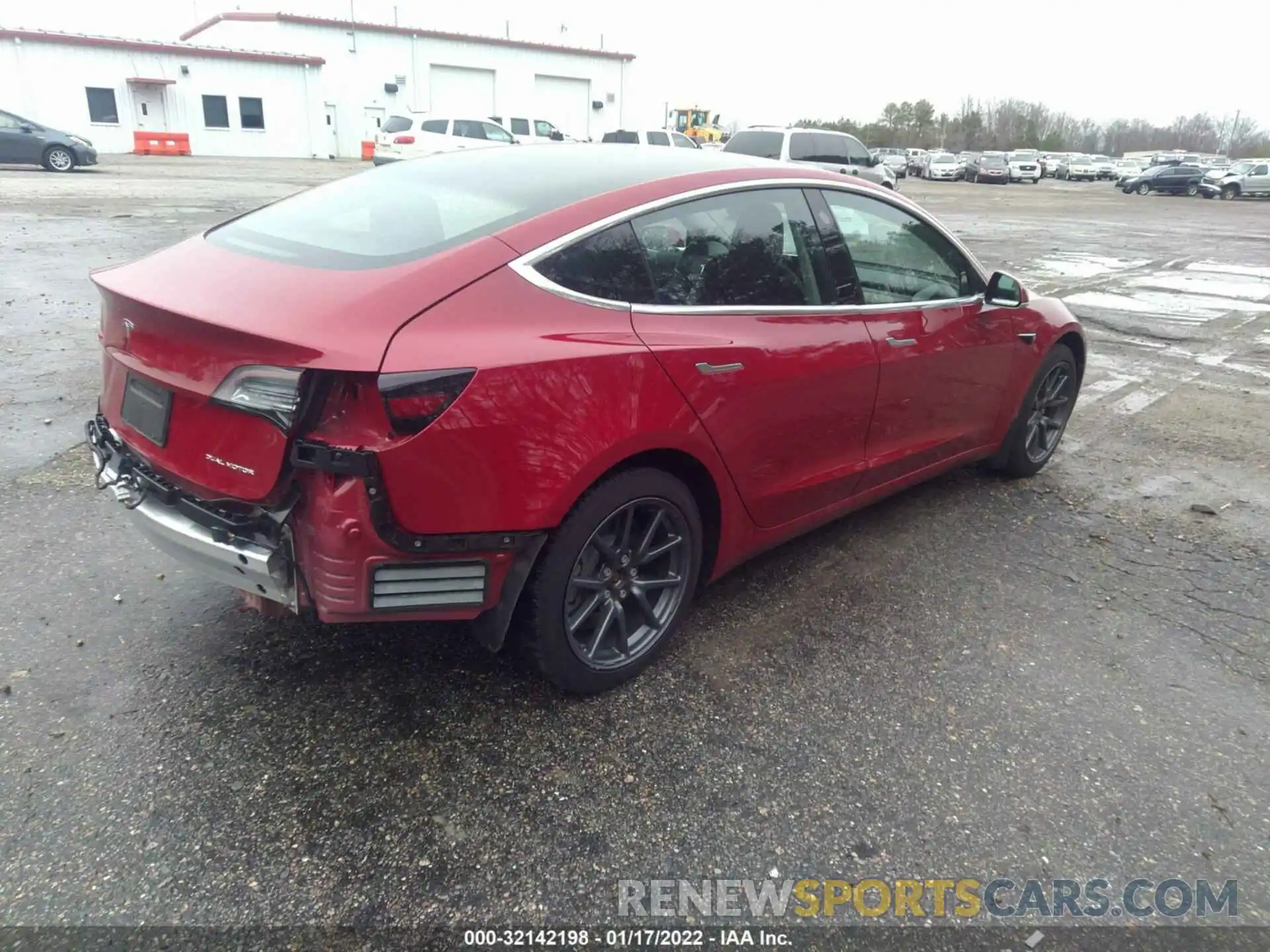 4 Photograph of a damaged car 5YJ3E1EB3KF452477 TESLA MODEL 3 2019