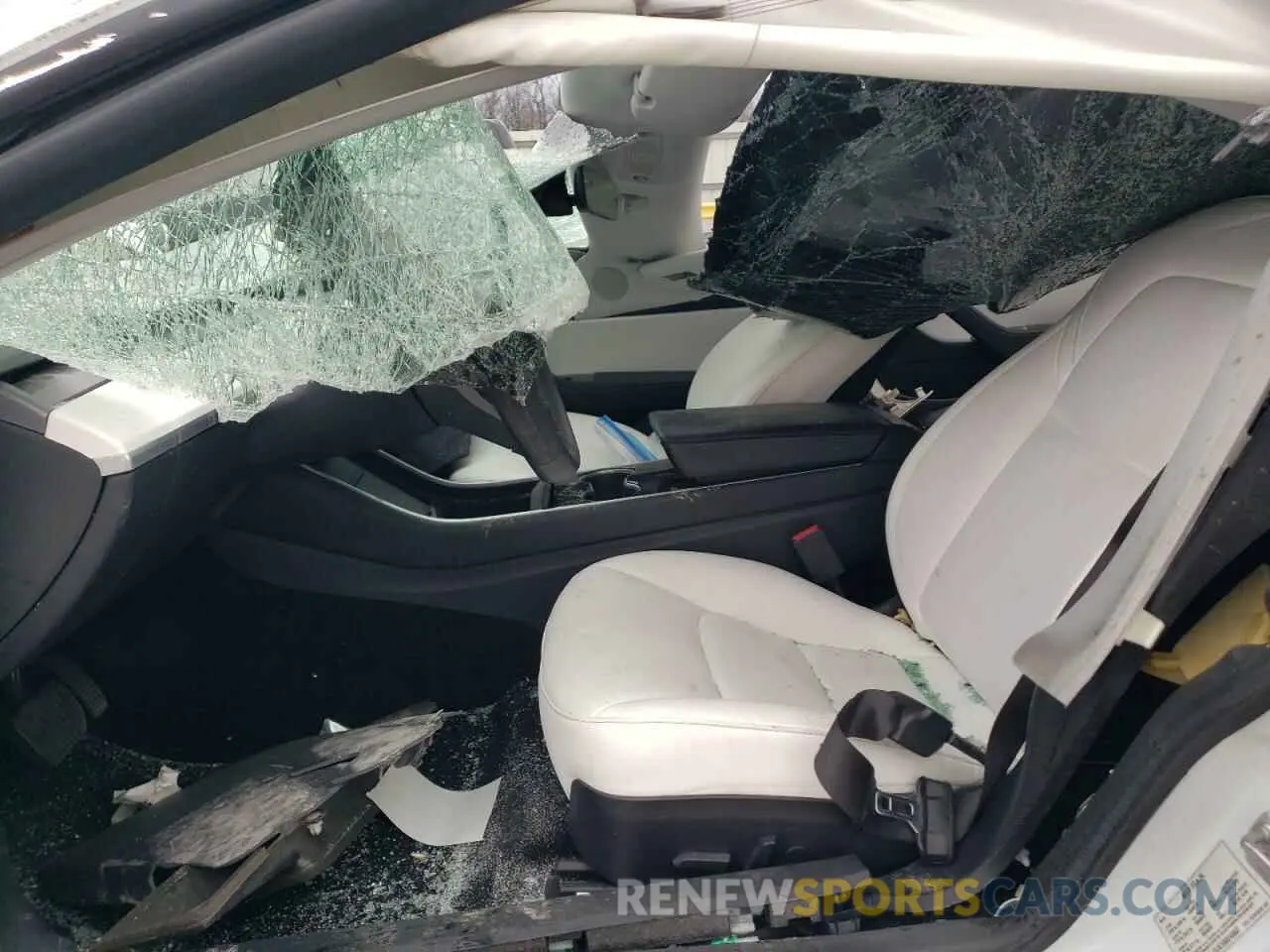7 Photograph of a damaged car 5YJ3E1EB3KF469537 TESLA MODEL 3 2019