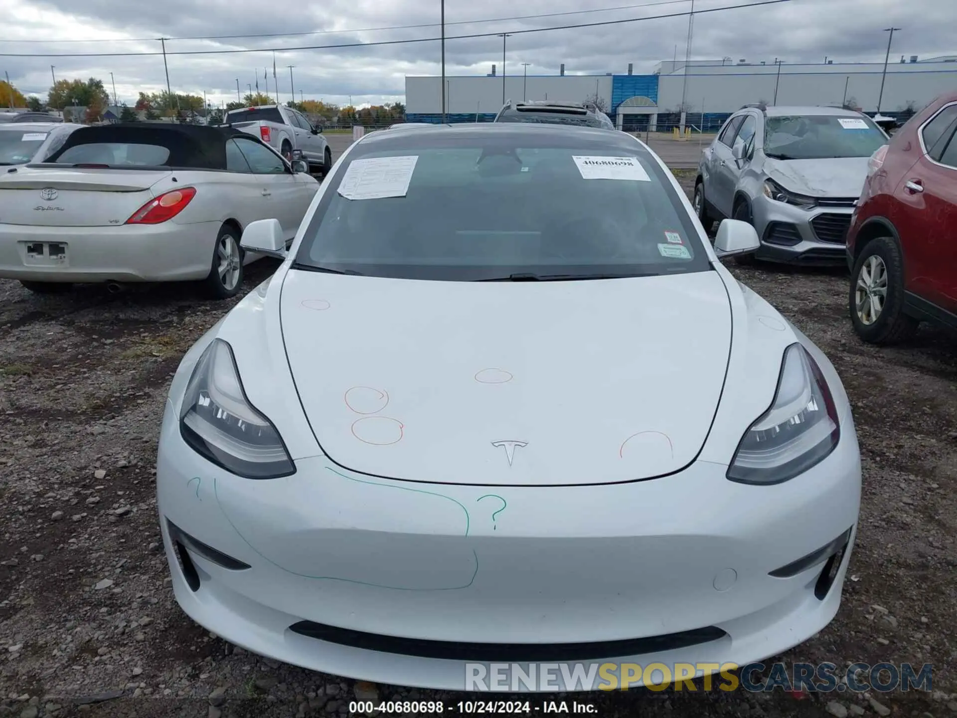 12 Photograph of a damaged car 5YJ3E1EB3KF469795 TESLA MODEL 3 2019