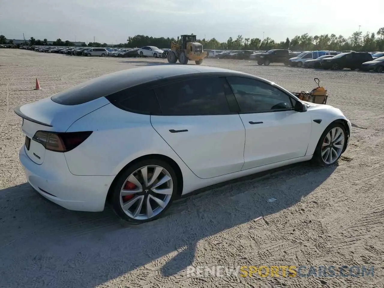 3 Photograph of a damaged car 5YJ3E1EB3KF487228 TESLA MODEL 3 2019