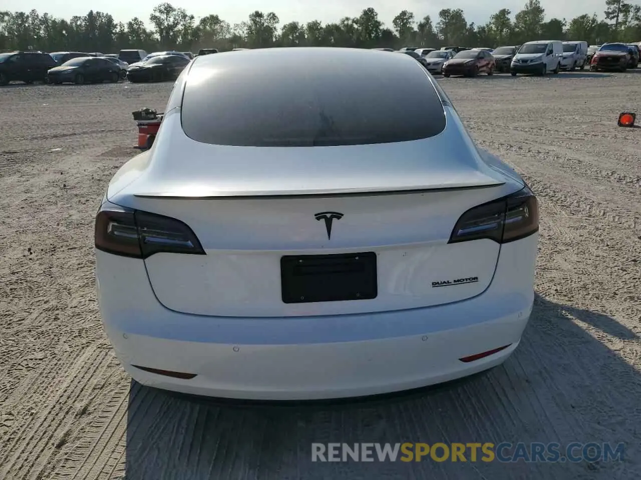 6 Photograph of a damaged car 5YJ3E1EB3KF487228 TESLA MODEL 3 2019