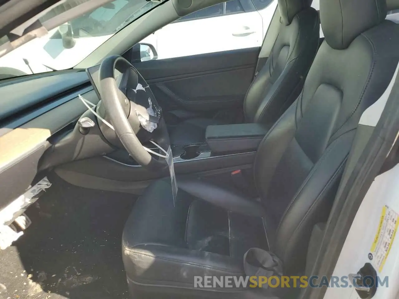 7 Photograph of a damaged car 5YJ3E1EB3KF487228 TESLA MODEL 3 2019