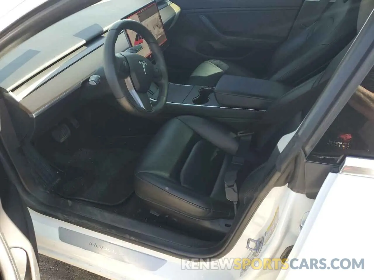 7 Photograph of a damaged car 5YJ3E1EB3KF493840 TESLA MODEL 3 2019