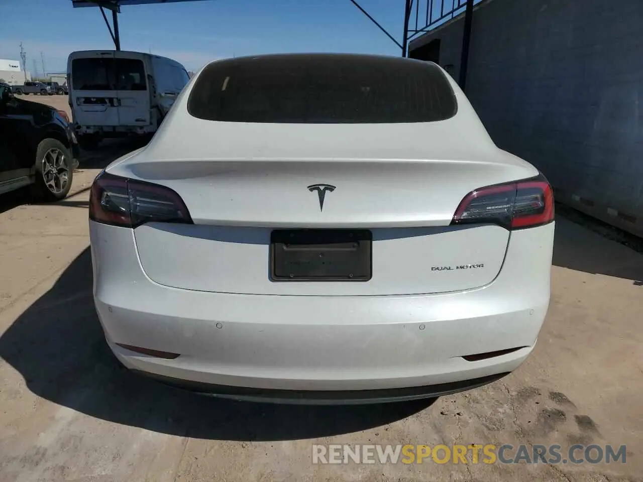 6 Photograph of a damaged car 5YJ3E1EB3KF513035 TESLA MODEL 3 2019