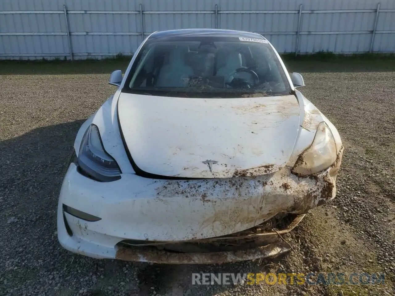 5 Photograph of a damaged car 5YJ3E1EB3KF513195 TESLA MODEL 3 2019