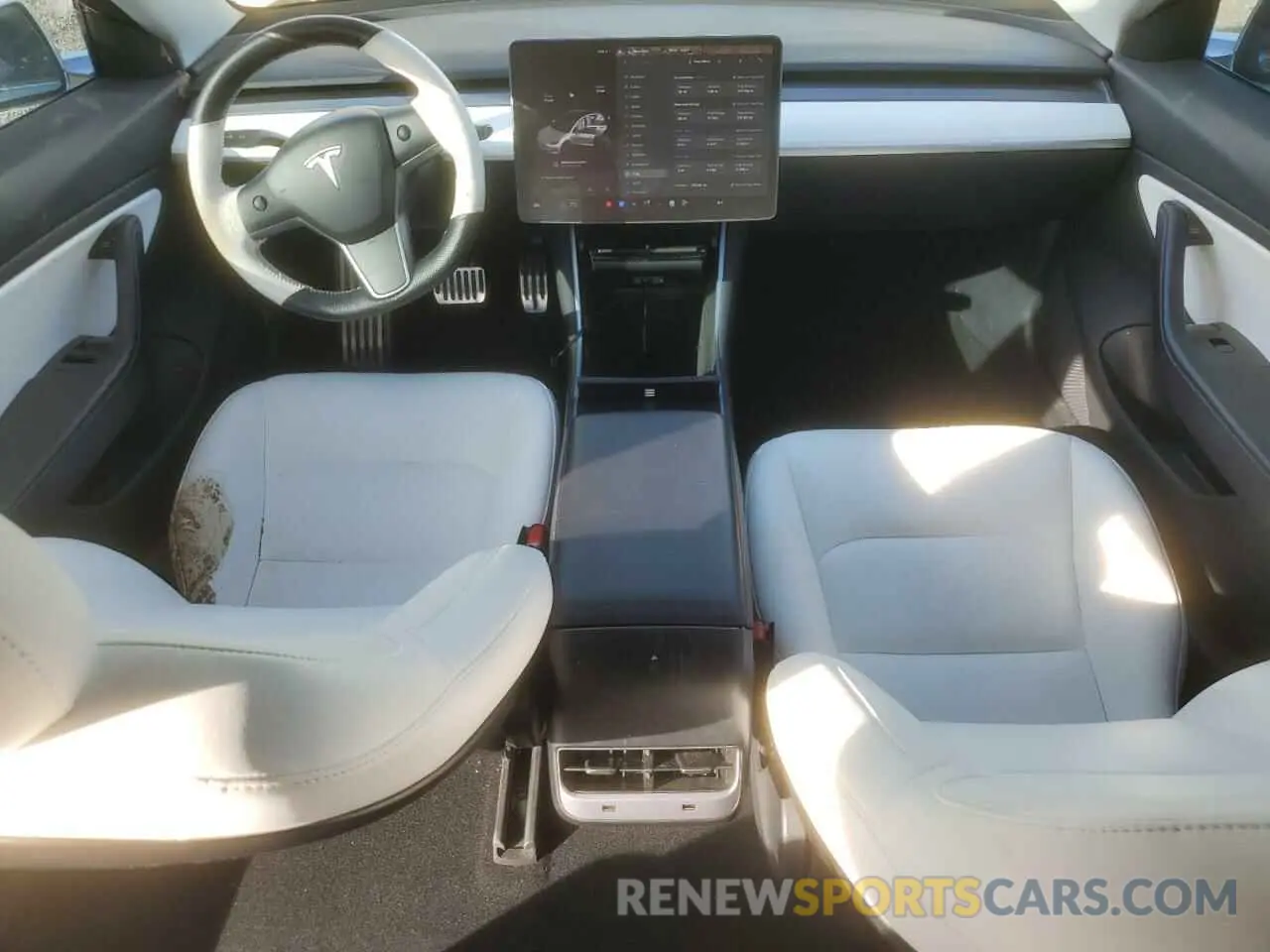8 Photograph of a damaged car 5YJ3E1EB3KF513195 TESLA MODEL 3 2019