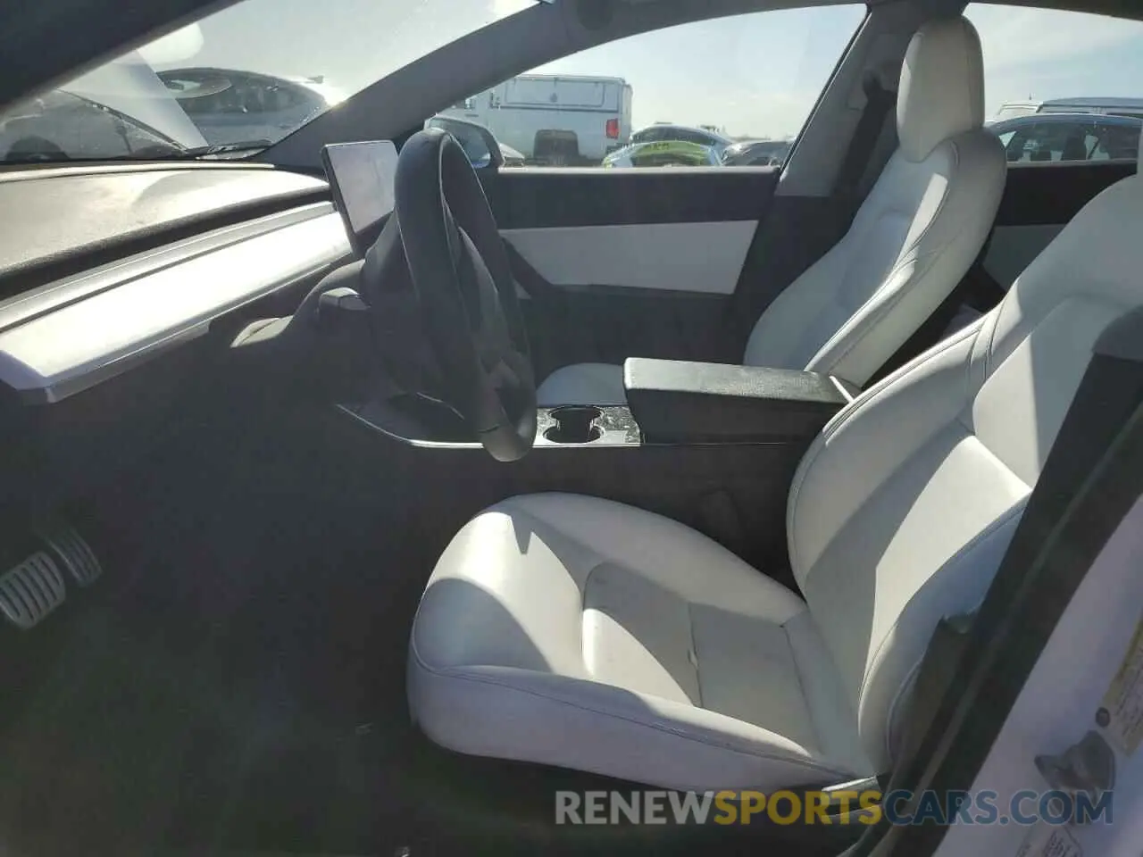 7 Photograph of a damaged car 5YJ3E1EB3KF514654 TESLA MODEL 3 2019
