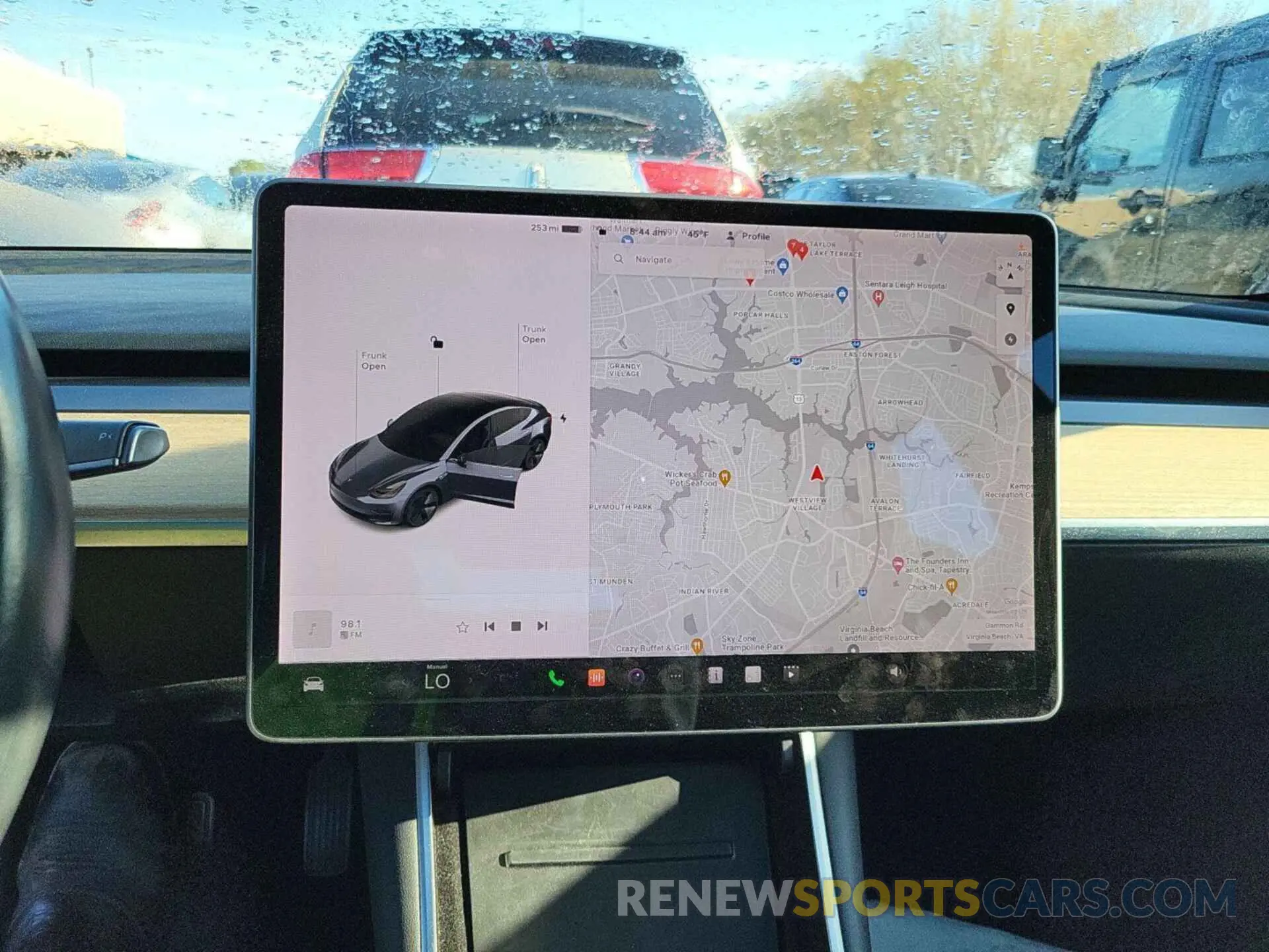 25 Photograph of a damaged car 5YJ3E1EB4KF191828 TESLA MODEL 3 2019