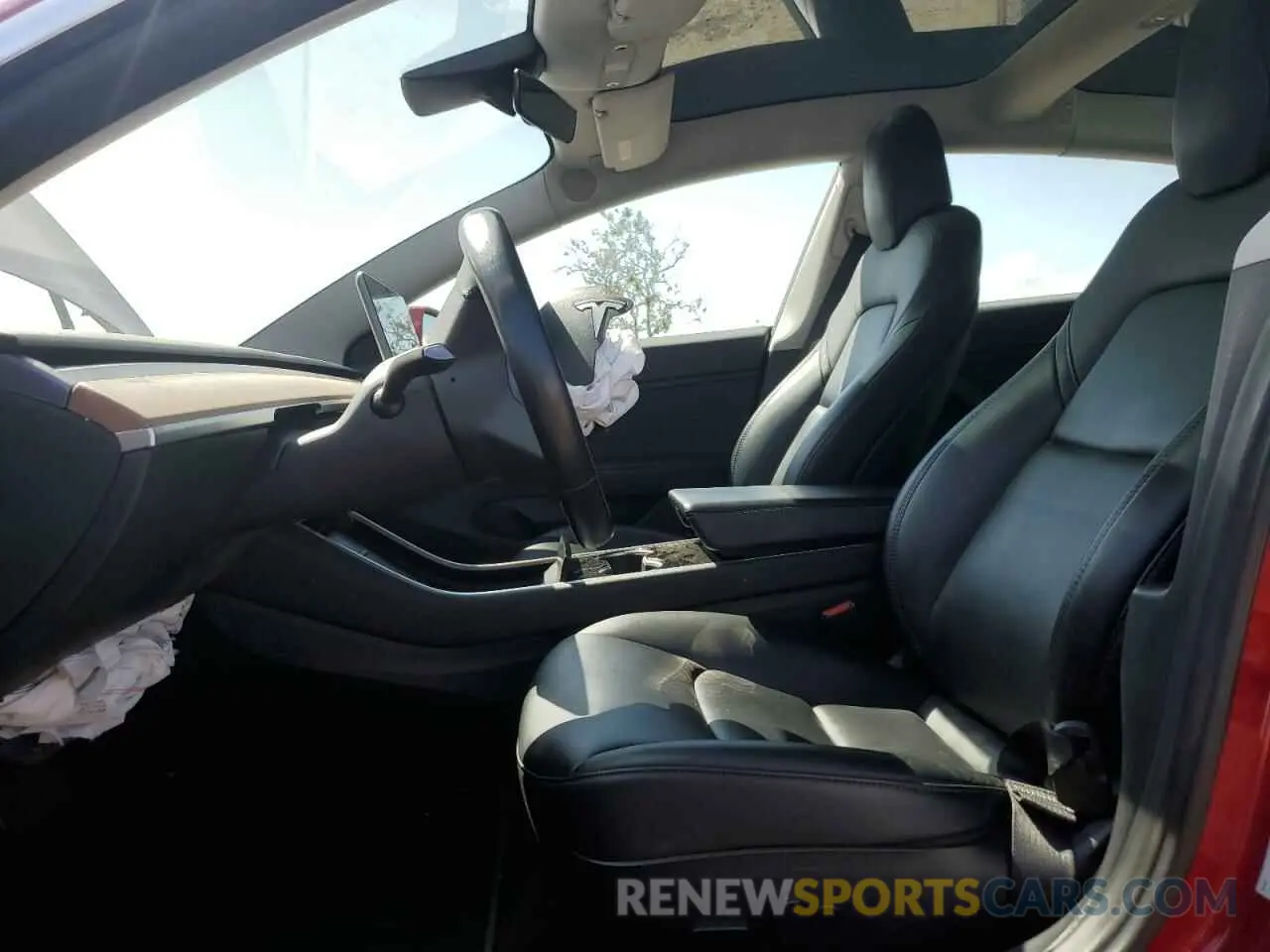 7 Photograph of a damaged car 5YJ3E1EB4KF193868 TESLA MODEL 3 2019