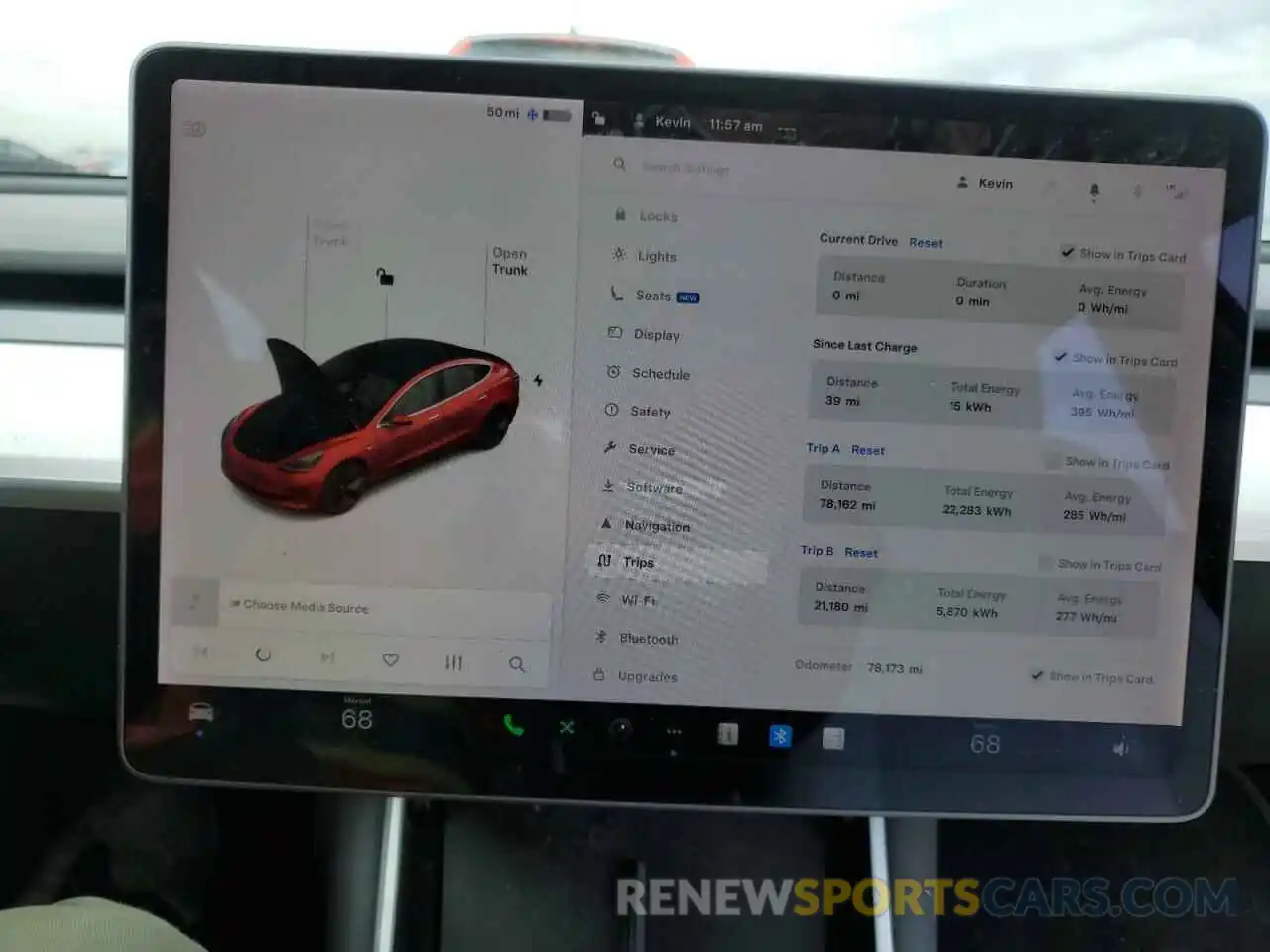 9 Photograph of a damaged car 5YJ3E1EB4KF195197 TESLA MODEL 3 2019