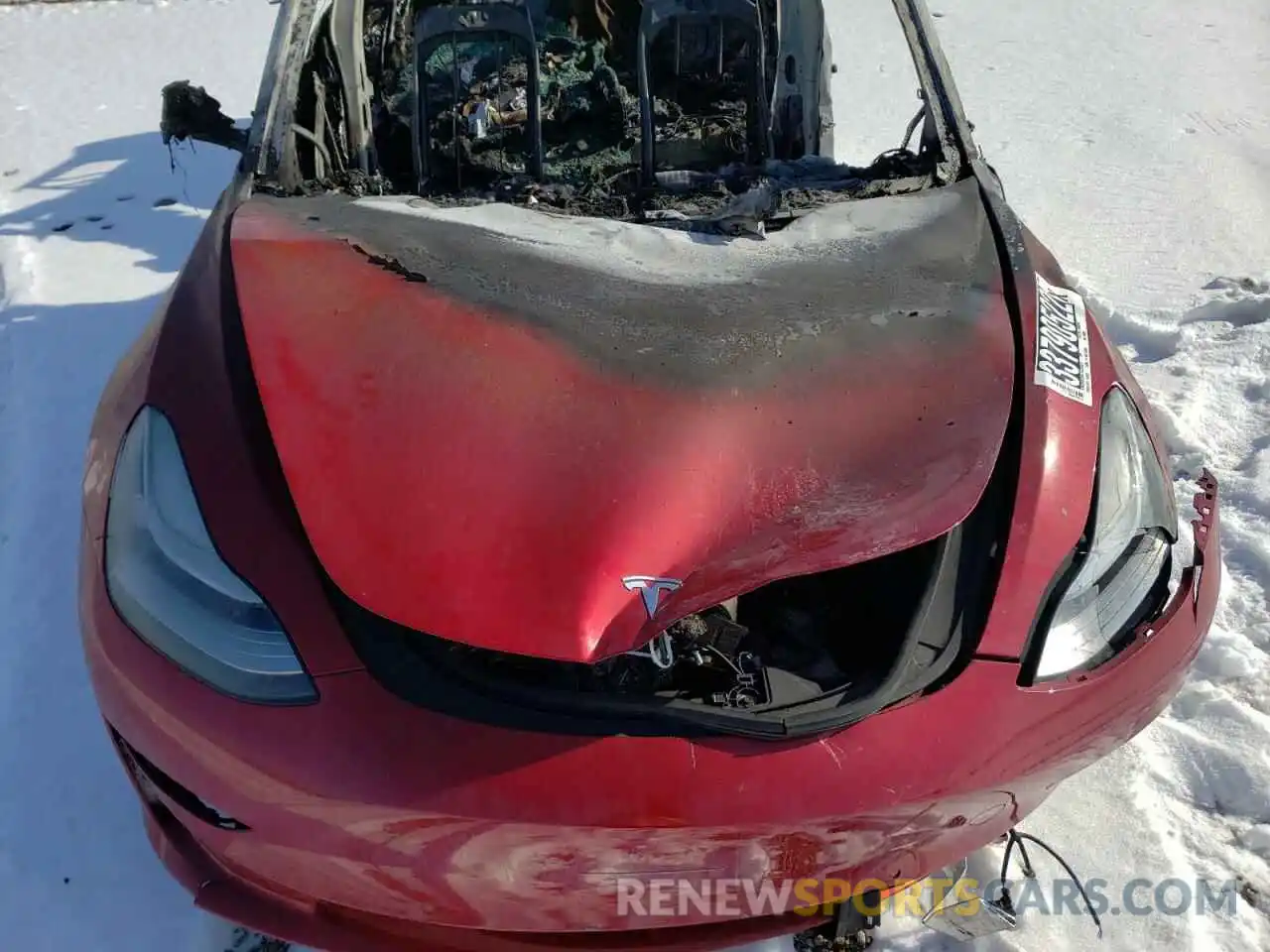 7 Photograph of a damaged car 5YJ3E1EB4KF210586 TESLA MODEL 3 2019