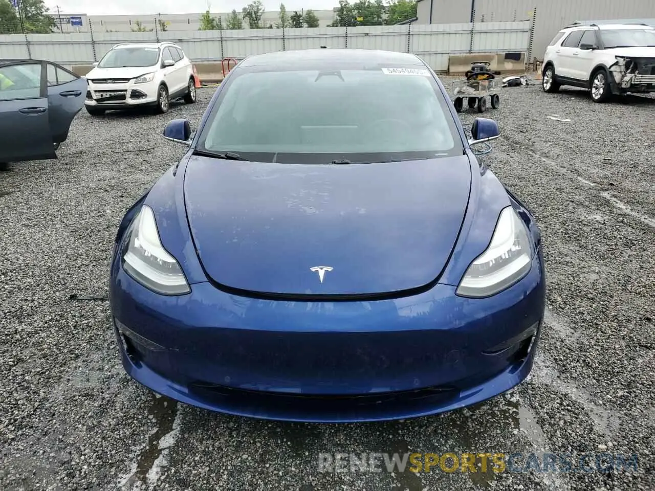 5 Photograph of a damaged car 5YJ3E1EB4KF210846 TESLA MODEL 3 2019