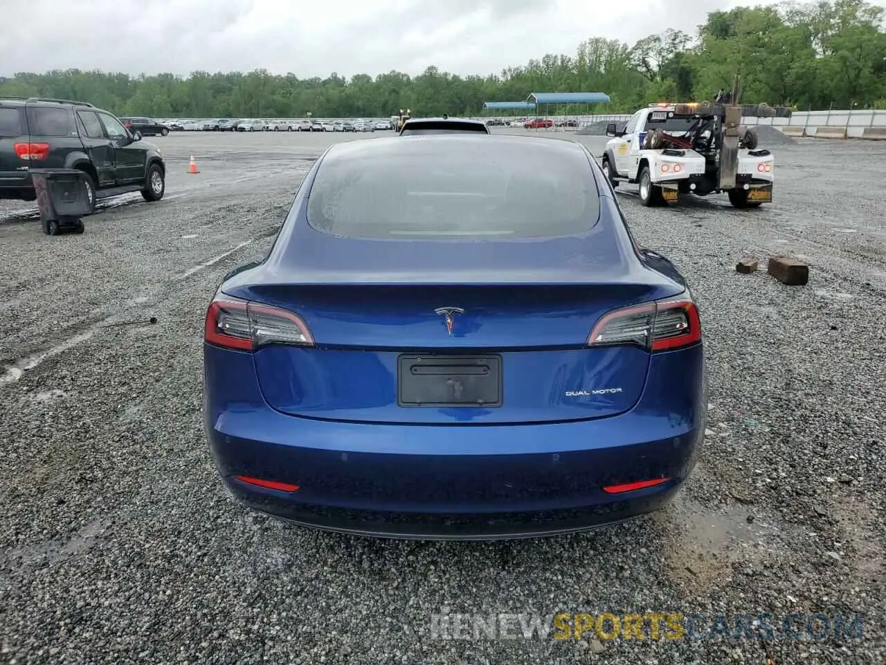 6 Photograph of a damaged car 5YJ3E1EB4KF210846 TESLA MODEL 3 2019