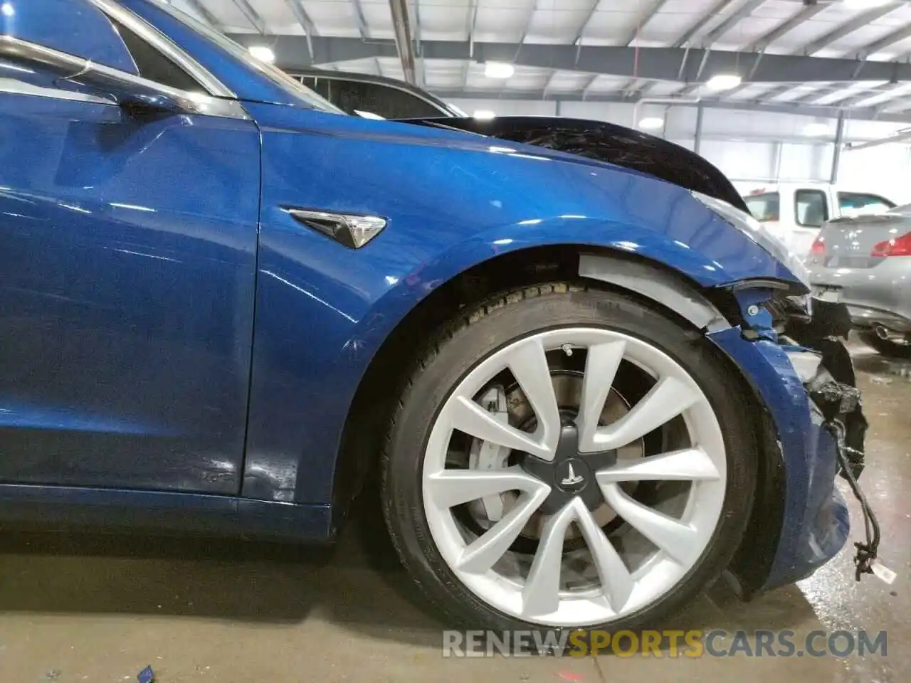 9 Photograph of a damaged car 5YJ3E1EB4KF210992 TESLA MODEL 3 2019