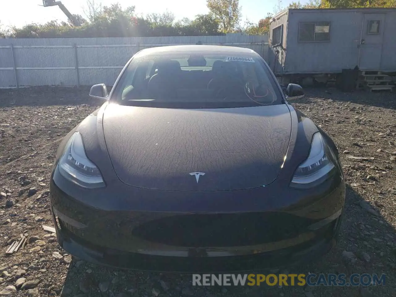 5 Photograph of a damaged car 5YJ3E1EB4KF386117 TESLA MODEL 3 2019