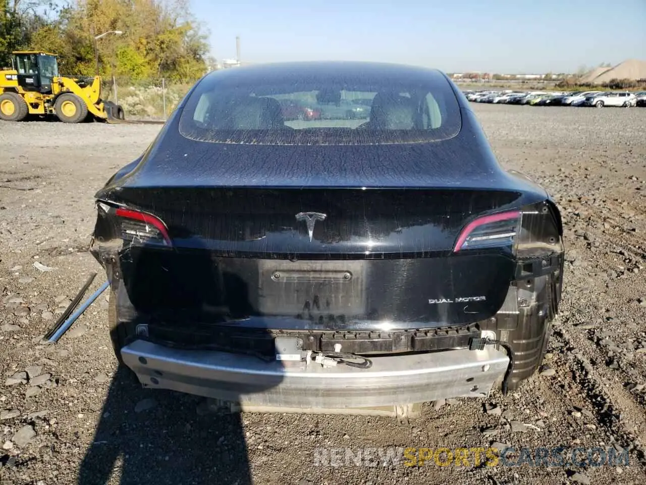 6 Photograph of a damaged car 5YJ3E1EB4KF386117 TESLA MODEL 3 2019