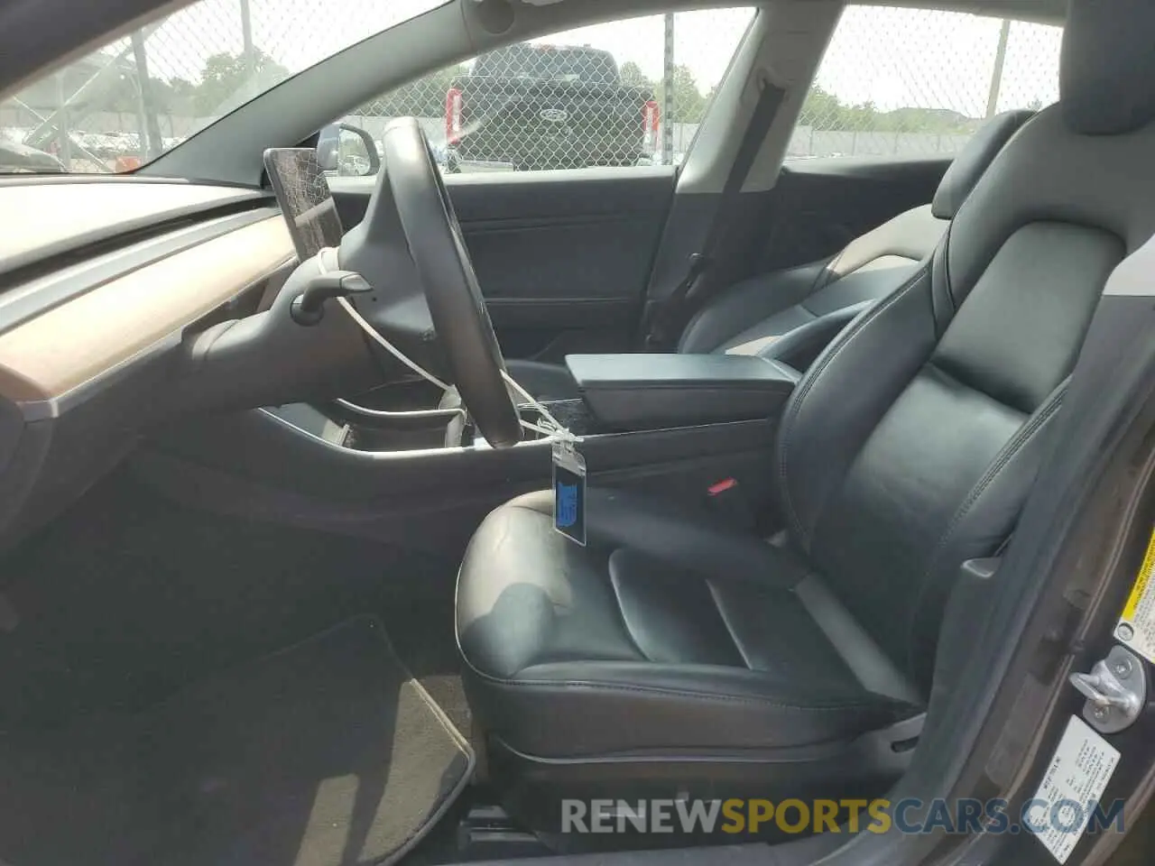 7 Photograph of a damaged car 5YJ3E1EB4KF386196 TESLA MODEL 3 2019
