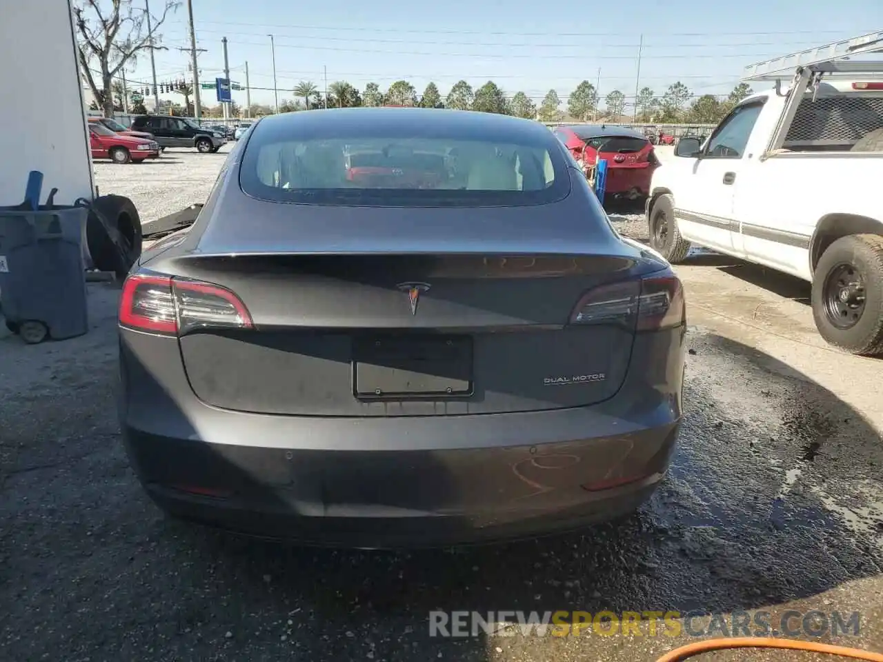 6 Photograph of a damaged car 5YJ3E1EB4KF390829 TESLA MODEL 3 2019