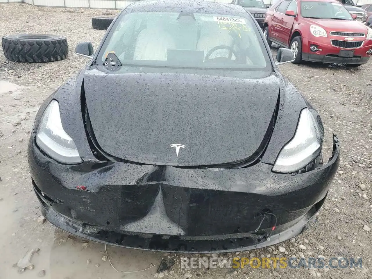 5 Photograph of a damaged car 5YJ3E1EB4KF407063 TESLA MODEL 3 2019