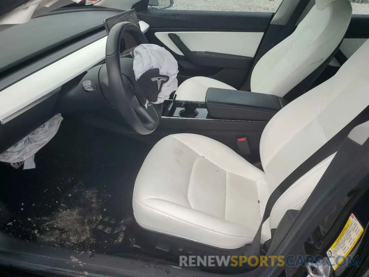 7 Photograph of a damaged car 5YJ3E1EB4KF407063 TESLA MODEL 3 2019