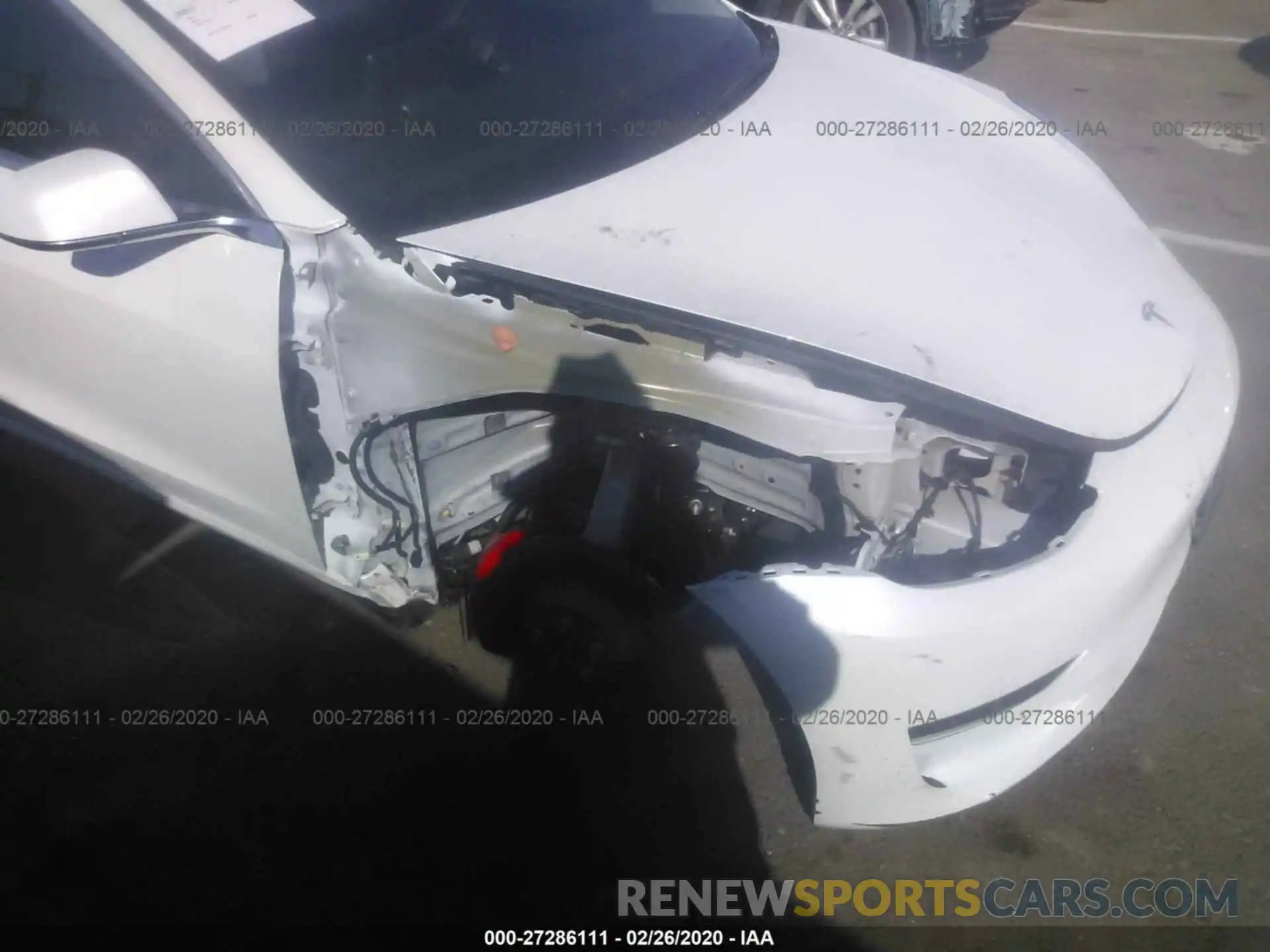 6 Photograph of a damaged car 5YJ3E1EB4KF413641 TESLA MODEL 3 2019