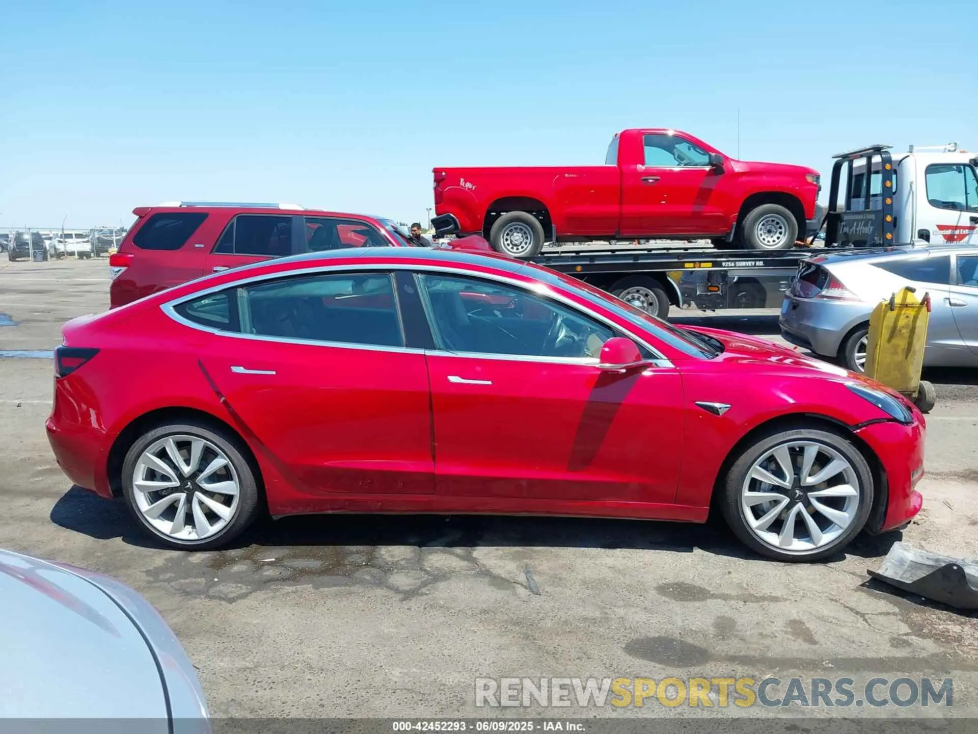 13 Photograph of a damaged car 5YJ3E1EB4KF418578 TESLA MODEL 3 2019