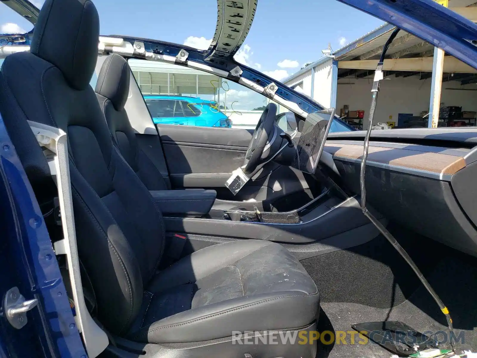 5 Photograph of a damaged car 5YJ3E1EB4KF433856 TESLA MODEL 3 2019