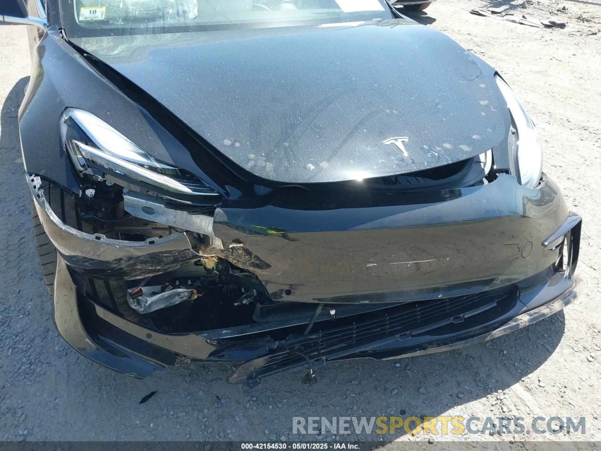 6 Photograph of a damaged car 5YJ3E1EB4KF438846 TESLA MODEL 3 2019