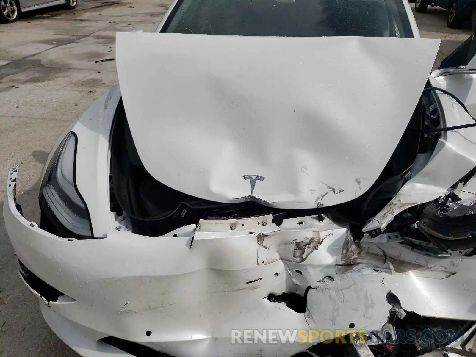 7 Photograph of a damaged car 5YJ3E1EB4KF441875 TESLA MODEL 3 2019