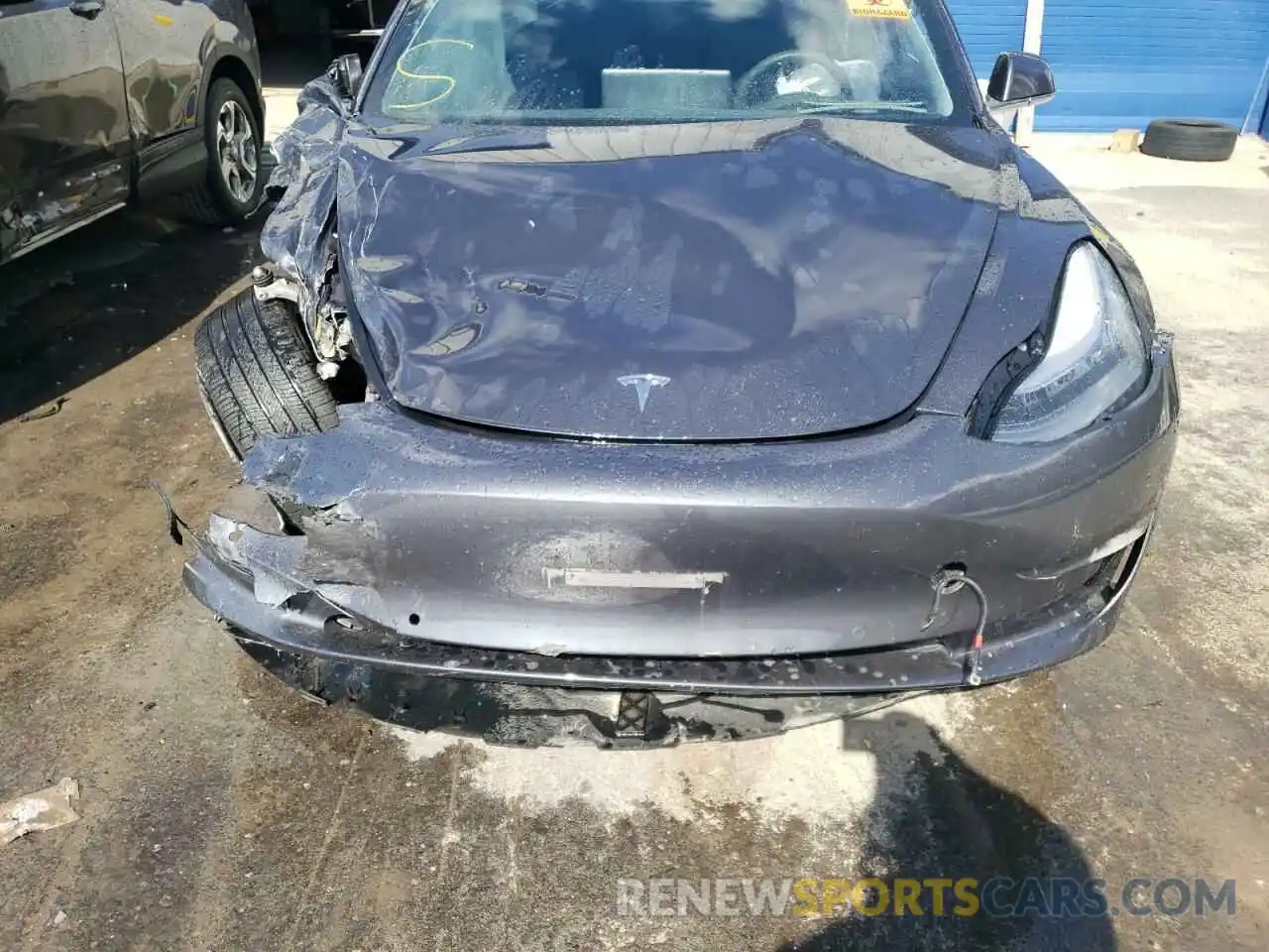 7 Photograph of a damaged car 5YJ3E1EB4KF441973 TESLA MODEL 3 2019