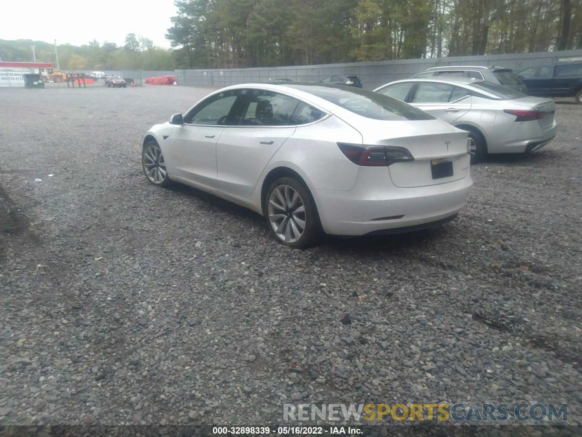 3 Photograph of a damaged car 5YJ3E1EB4KF448289 TESLA MODEL 3 2019