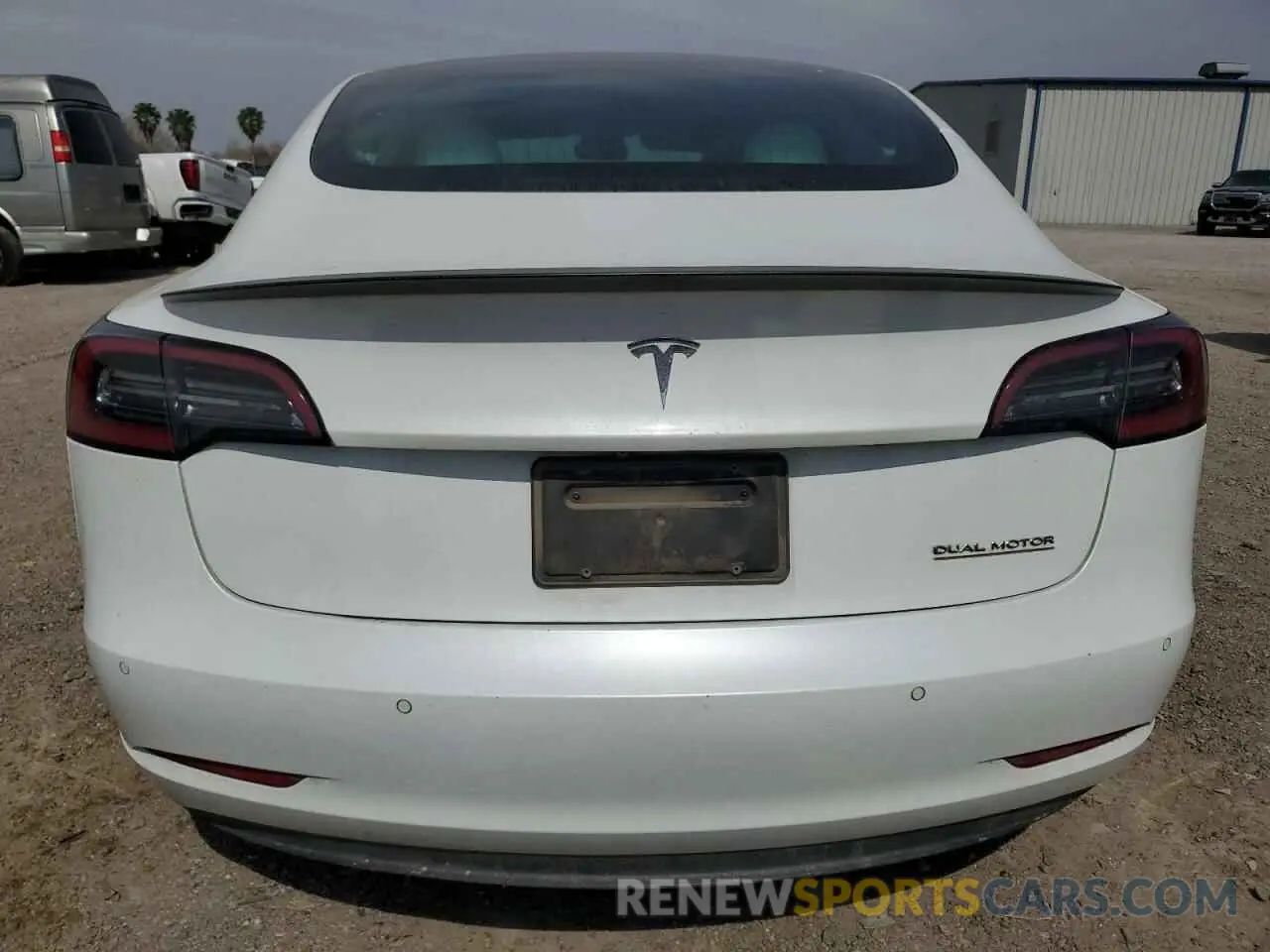6 Photograph of a damaged car 5YJ3E1EB4KF469711 TESLA MODEL 3 2019