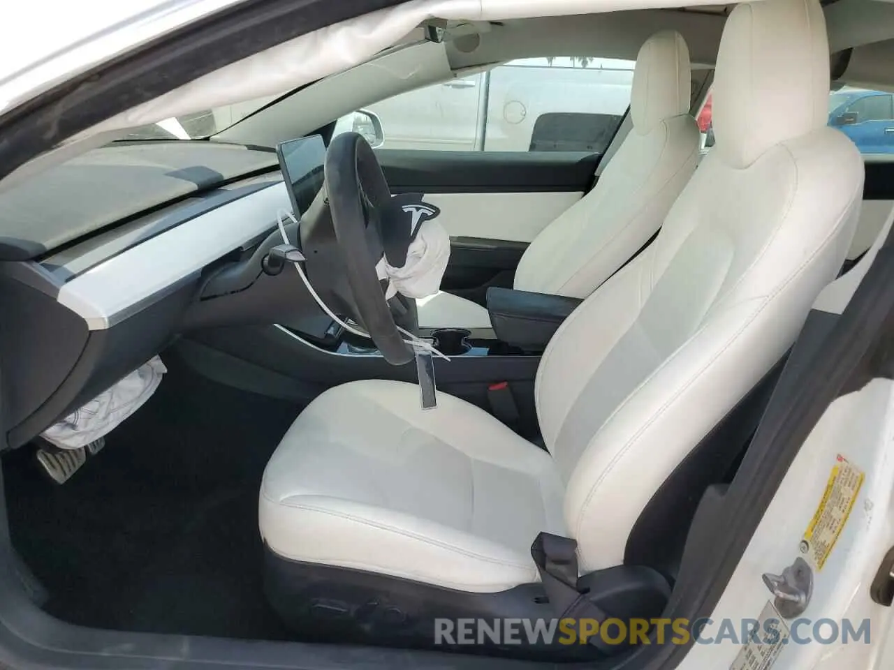 7 Photograph of a damaged car 5YJ3E1EB4KF469711 TESLA MODEL 3 2019