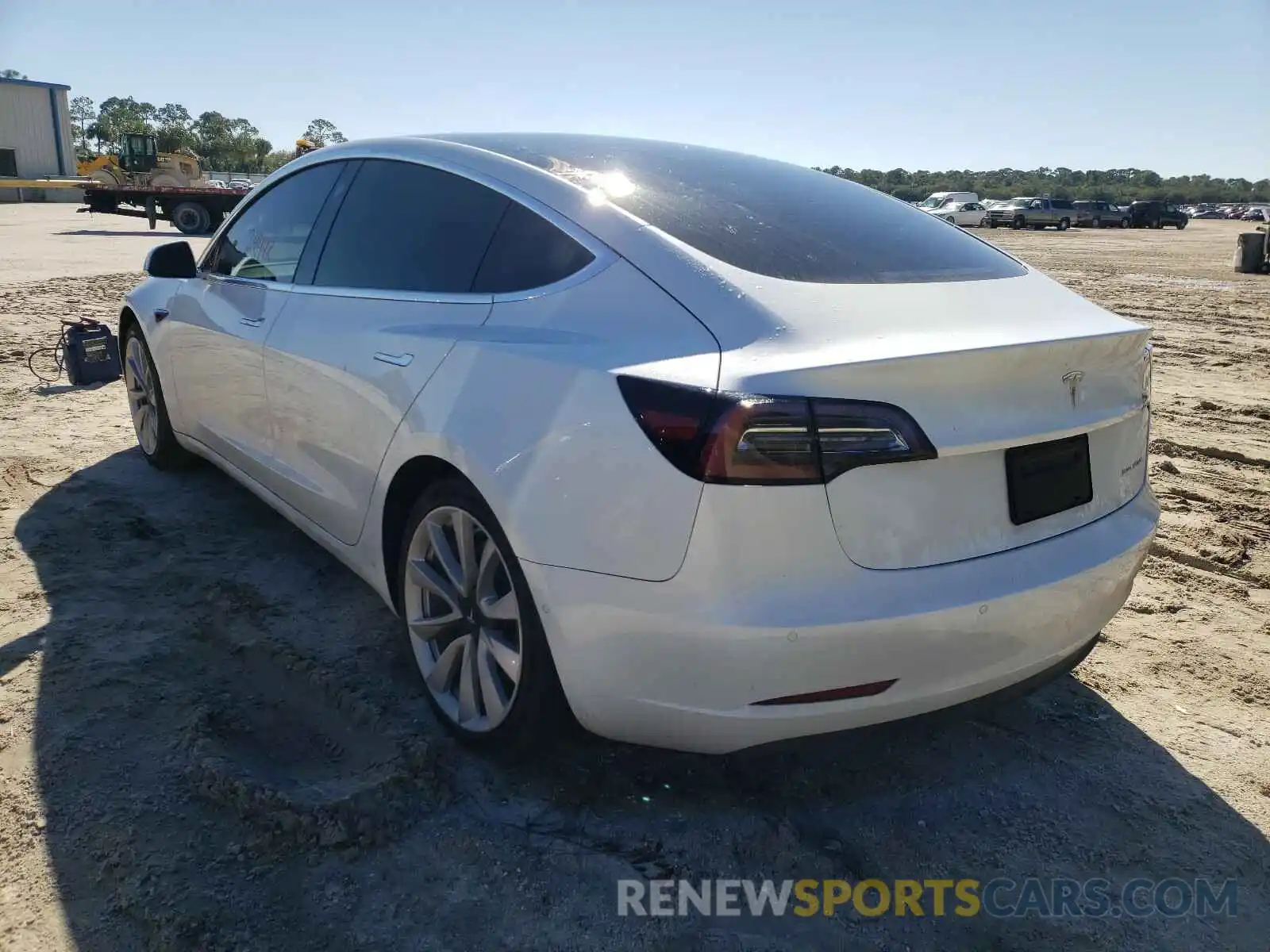 3 Photograph of a damaged car 5YJ3E1EB4KF477498 TESLA MODEL 3 2019